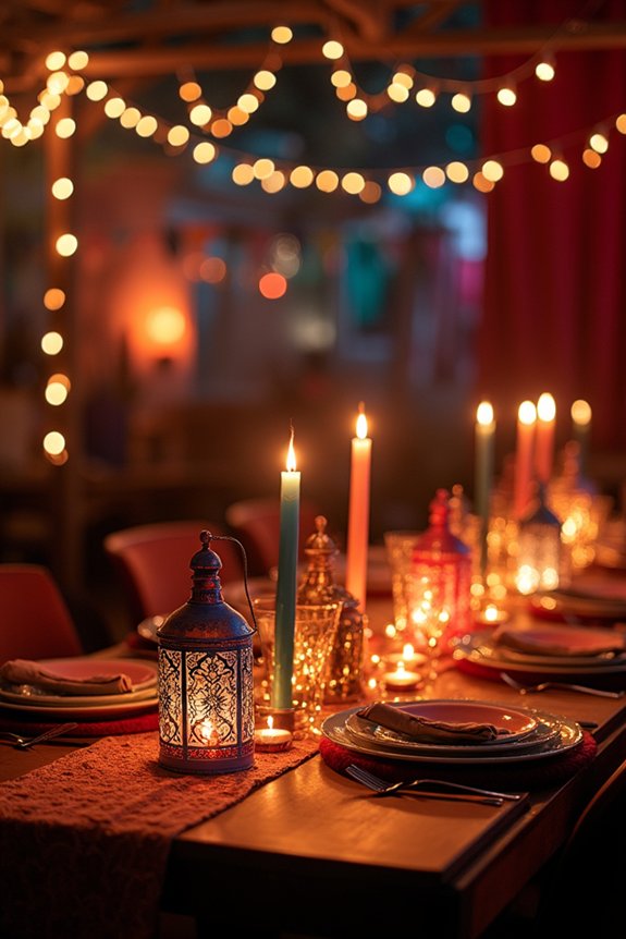 transformative carnival table lighting