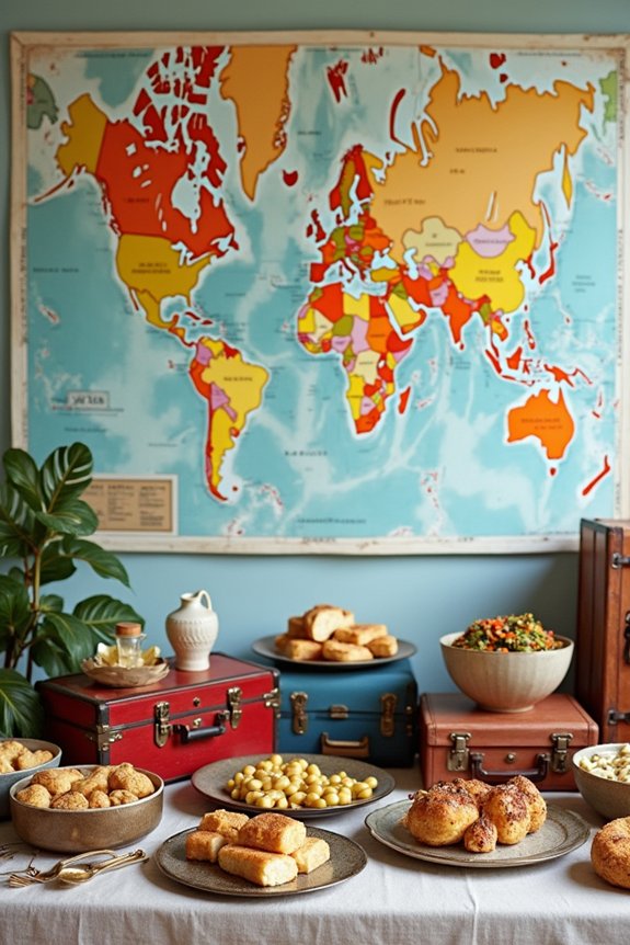 travel themed promotion parties