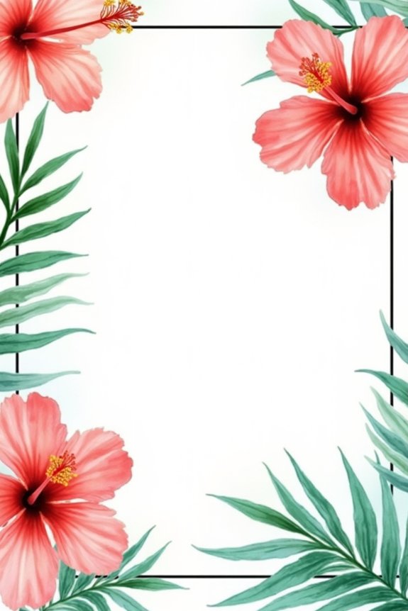 tropical prints for invitations