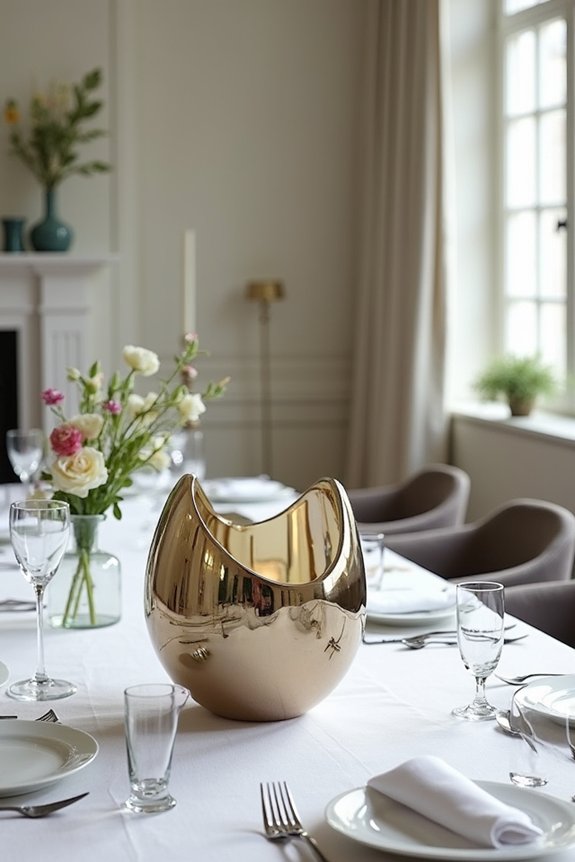 unforgettable sculptural centerpieces design