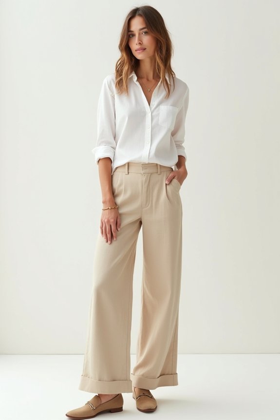 versatile minimalist white shirt