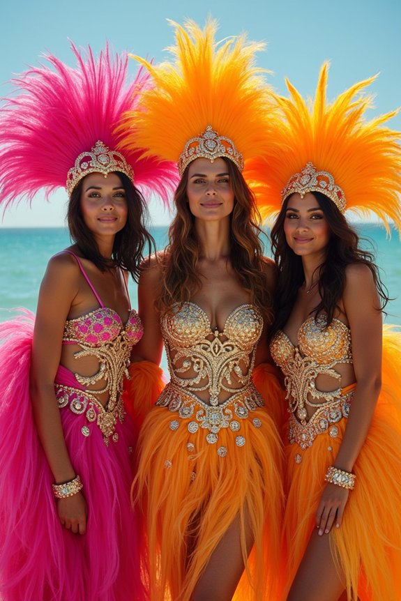 vibrant carnival outfit ideas