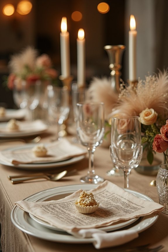 vintage 1920s birthday celebration
