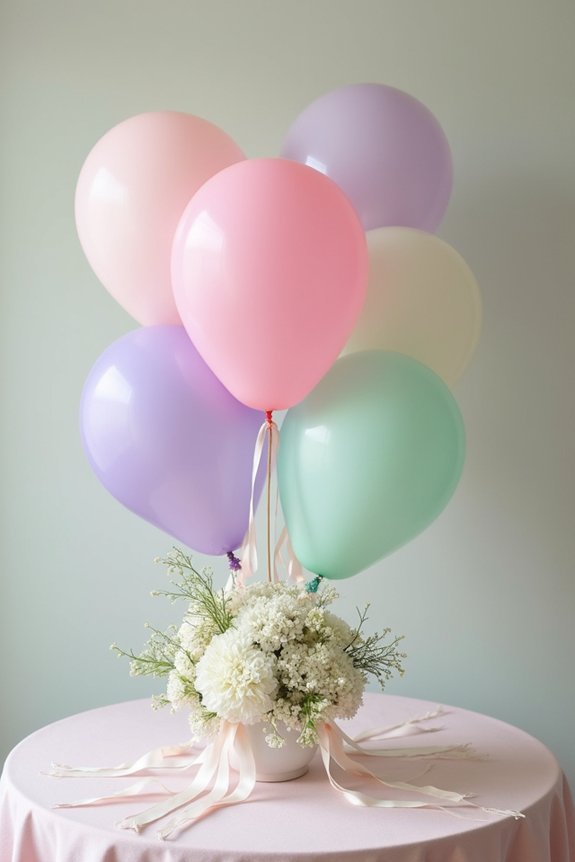 whimsical balloon centerpiece ideas