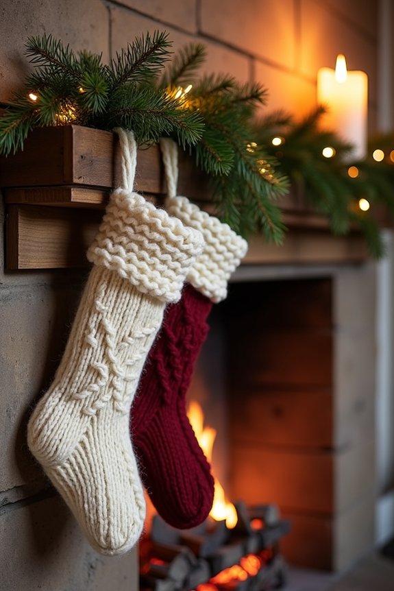 whimsical handmade christmas stockings