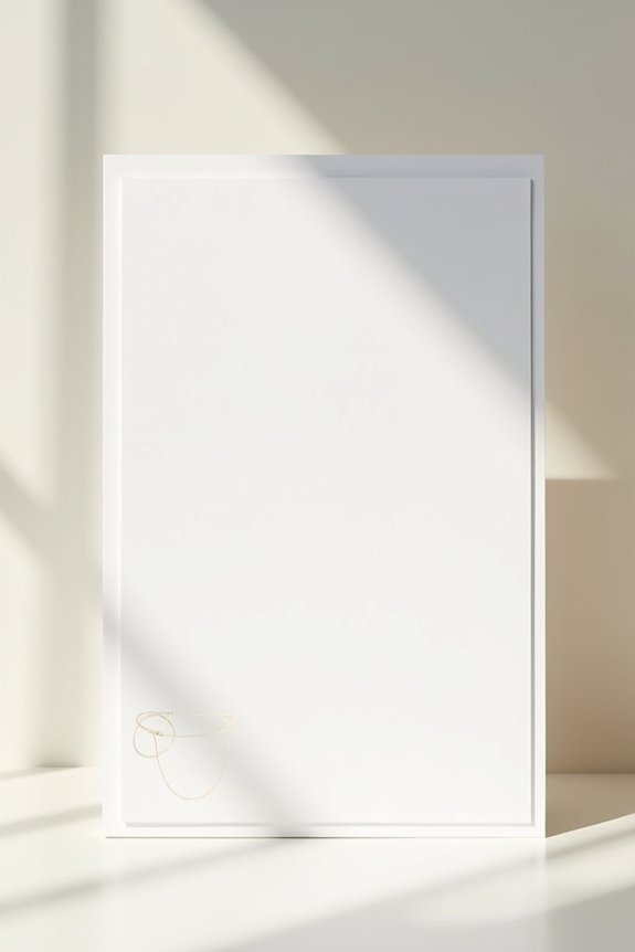 white space enhances elegance