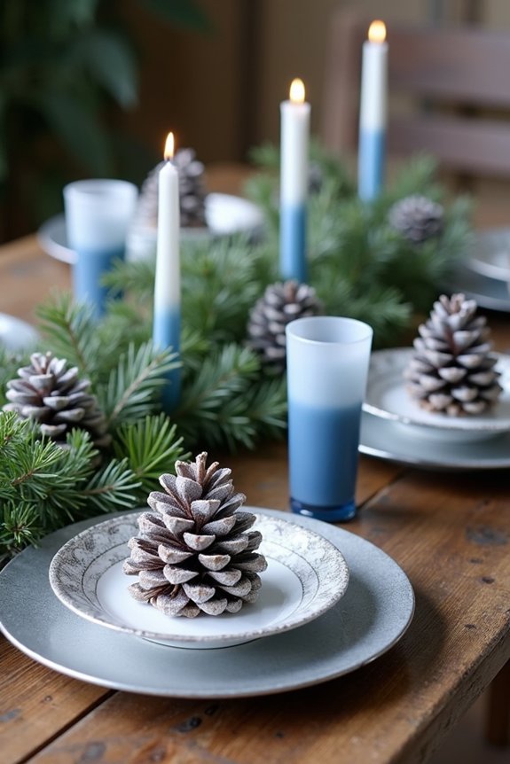 winter tablescape creative twists