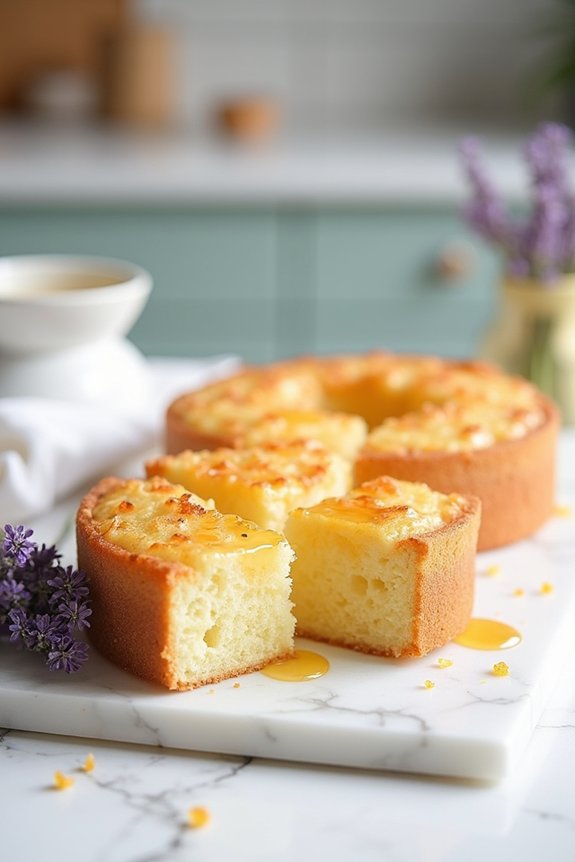yogurt honey cakes recipe